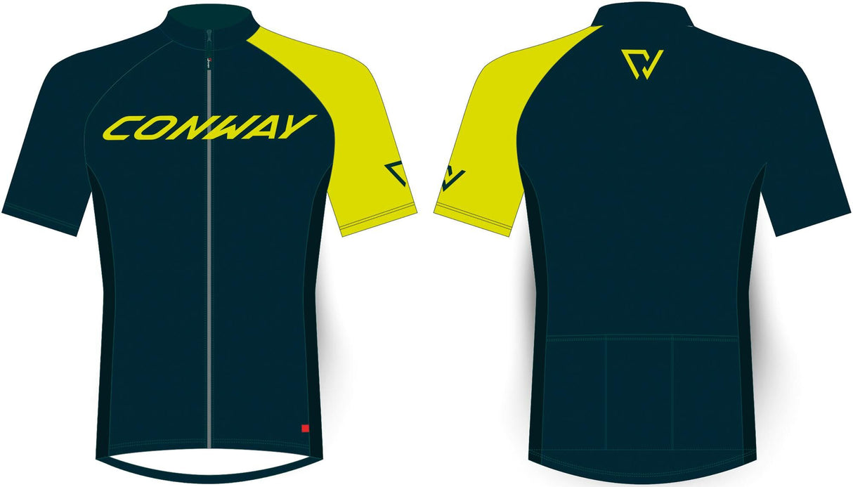 Conway shirt met korte mouwen pro jersey ss jersey pro ss s dark blue acid