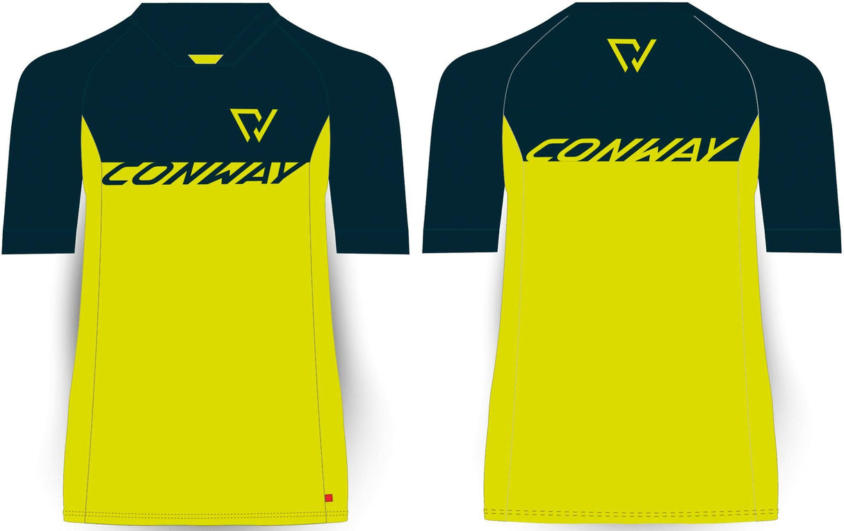 Conway shirt met korte mouwen trail jersey ss trail jersey ss size l dark blue acid