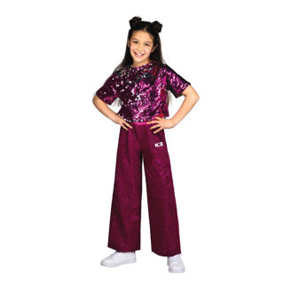 Studio 100 Verkleedpak Roze, 6-8 jaar