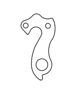 Union derailleurpad GH-041 met schroefset M4x0.7