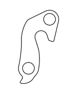 Union derailleurpad GH-084 met schroefset M8x0.75