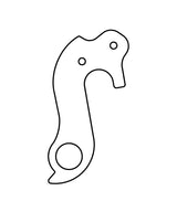 Union derailleurpad GH-085 met schroefset M4x0.7
