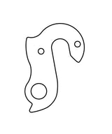 Union derailleurpad GH-116 met schroefset M4x0.7