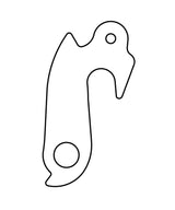 Union derailleurpad GH-117 met schroefset M8x0.75