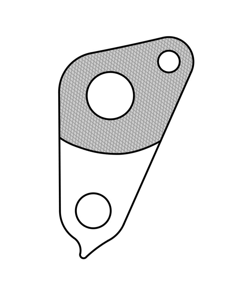 Union derailleurpad GH-159 Specialized met schroefset