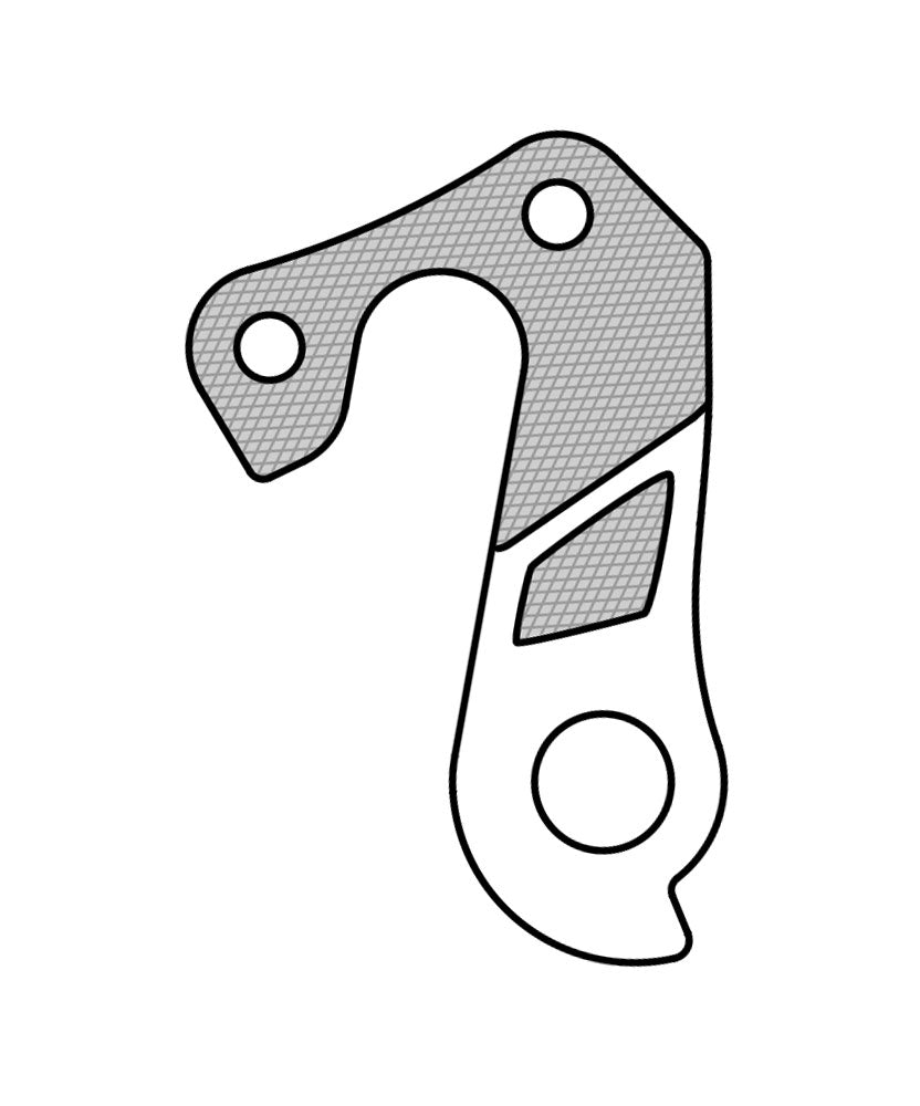 Union derailleurpad GH-162 Lapierre, Koga met schroefset