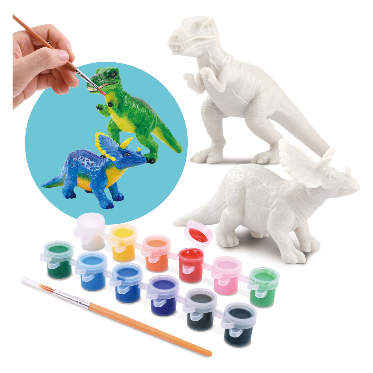 Play verf je eigen dino's, 15dlg.