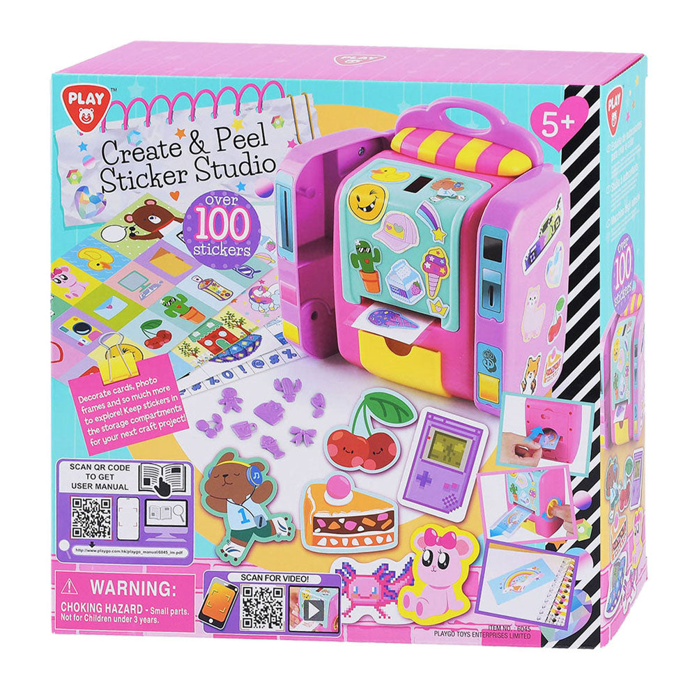 Play stickerstudio maak je eigen stickers, 100 stickers
