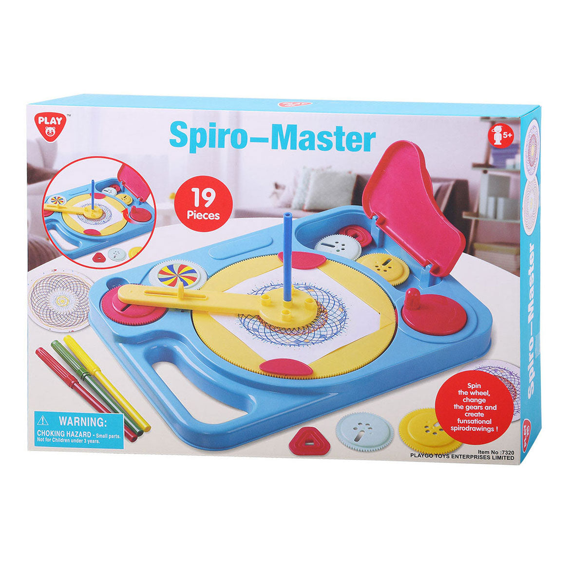 Play spirograaf master tekenset, 19dlg.