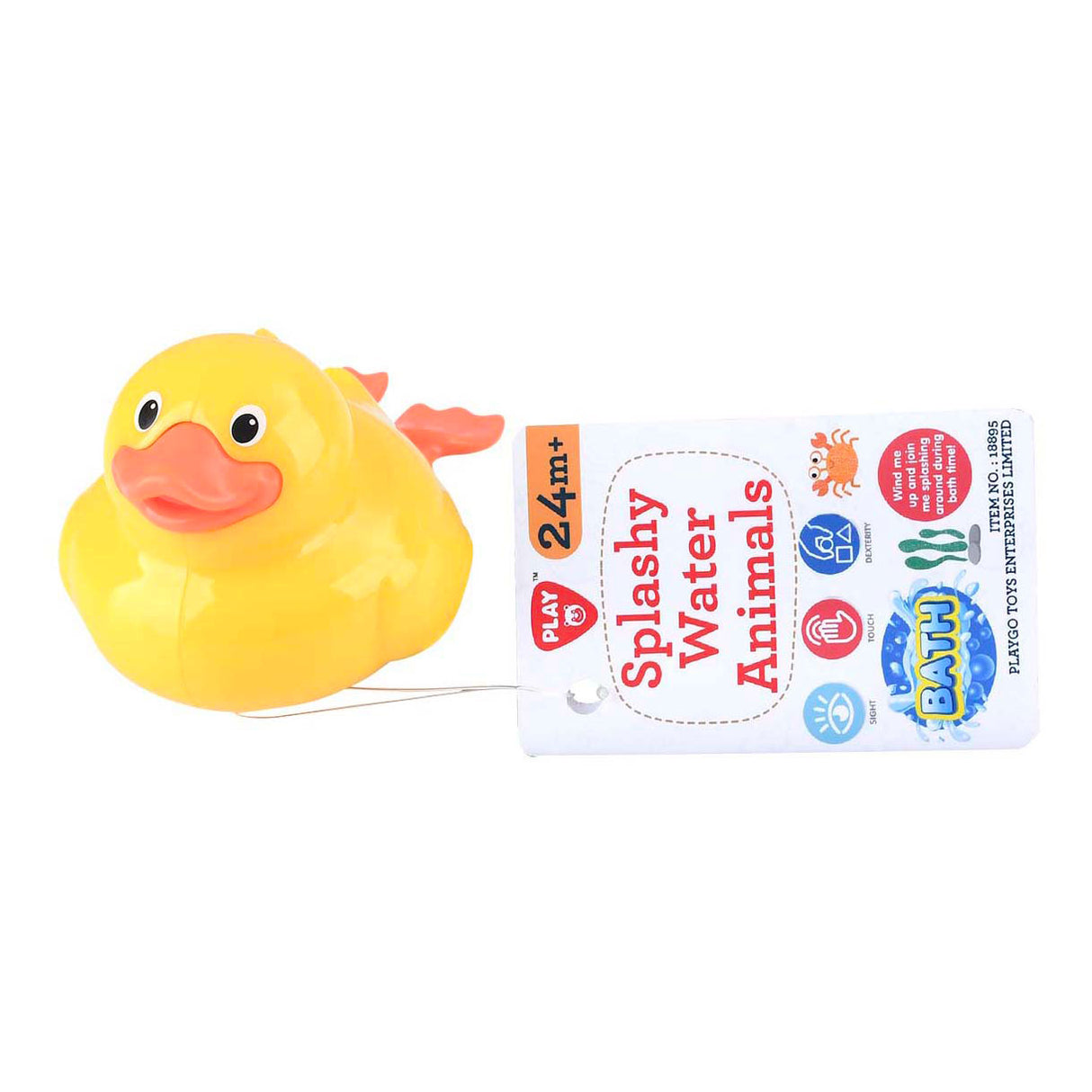 Play spetterend waterdier badspeeltje