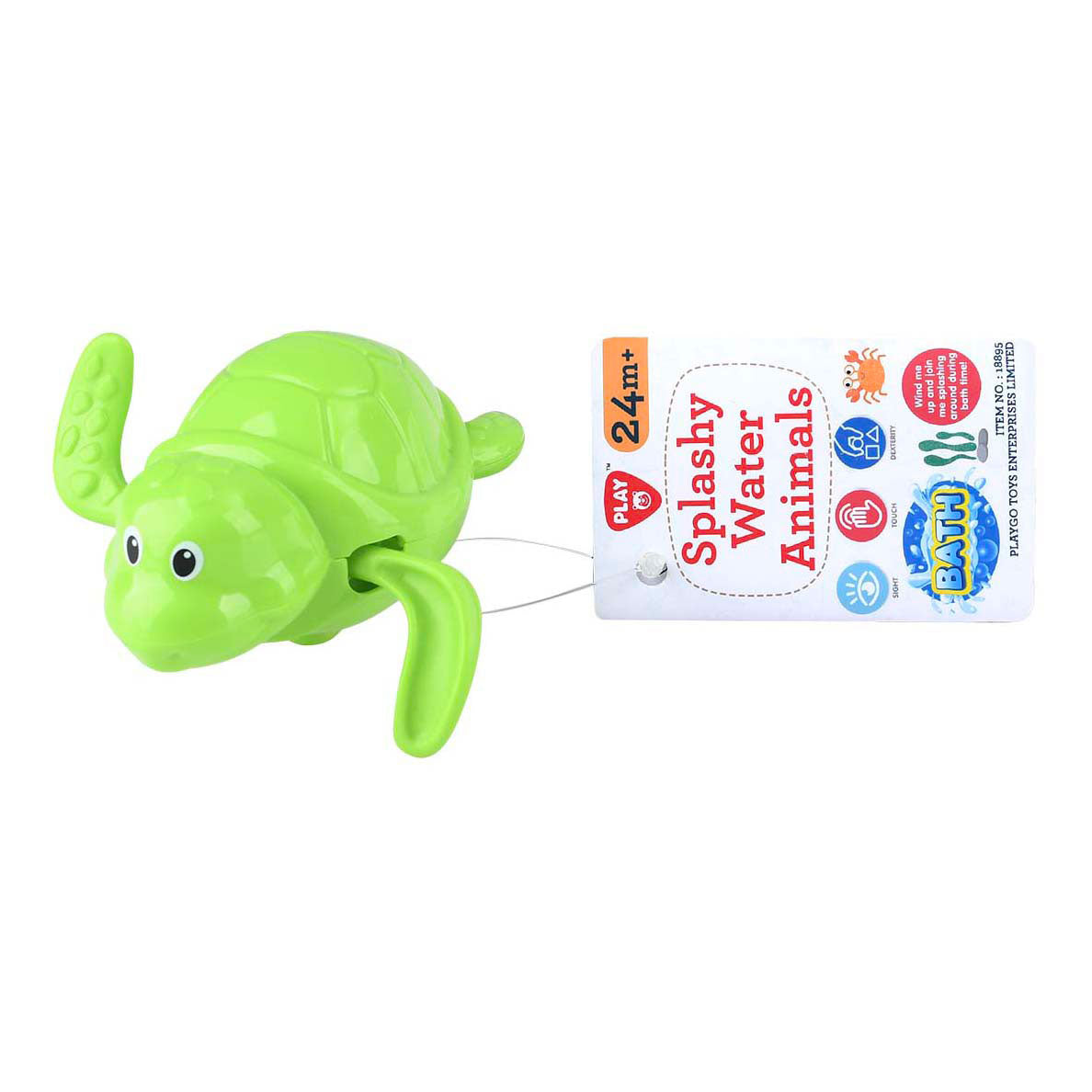 Play spetterend waterdier badspeeltje