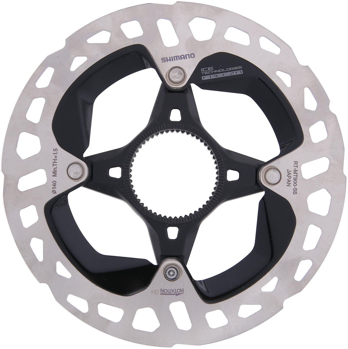 Shimano remschijf rt-mt900 mod. 19 rotor shim. xtr 140mm cl rt-mt900 ice