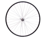Achterwiel 28 x 1 4 aluminium freewheel qr - zwart