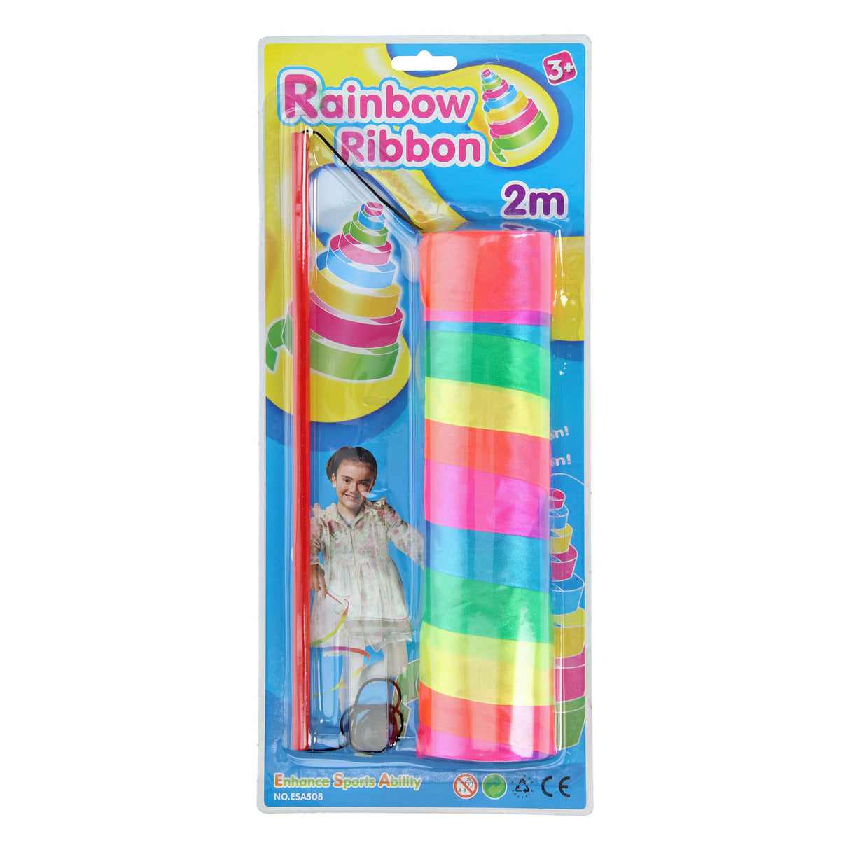Regenboog danslint, 2mtr.