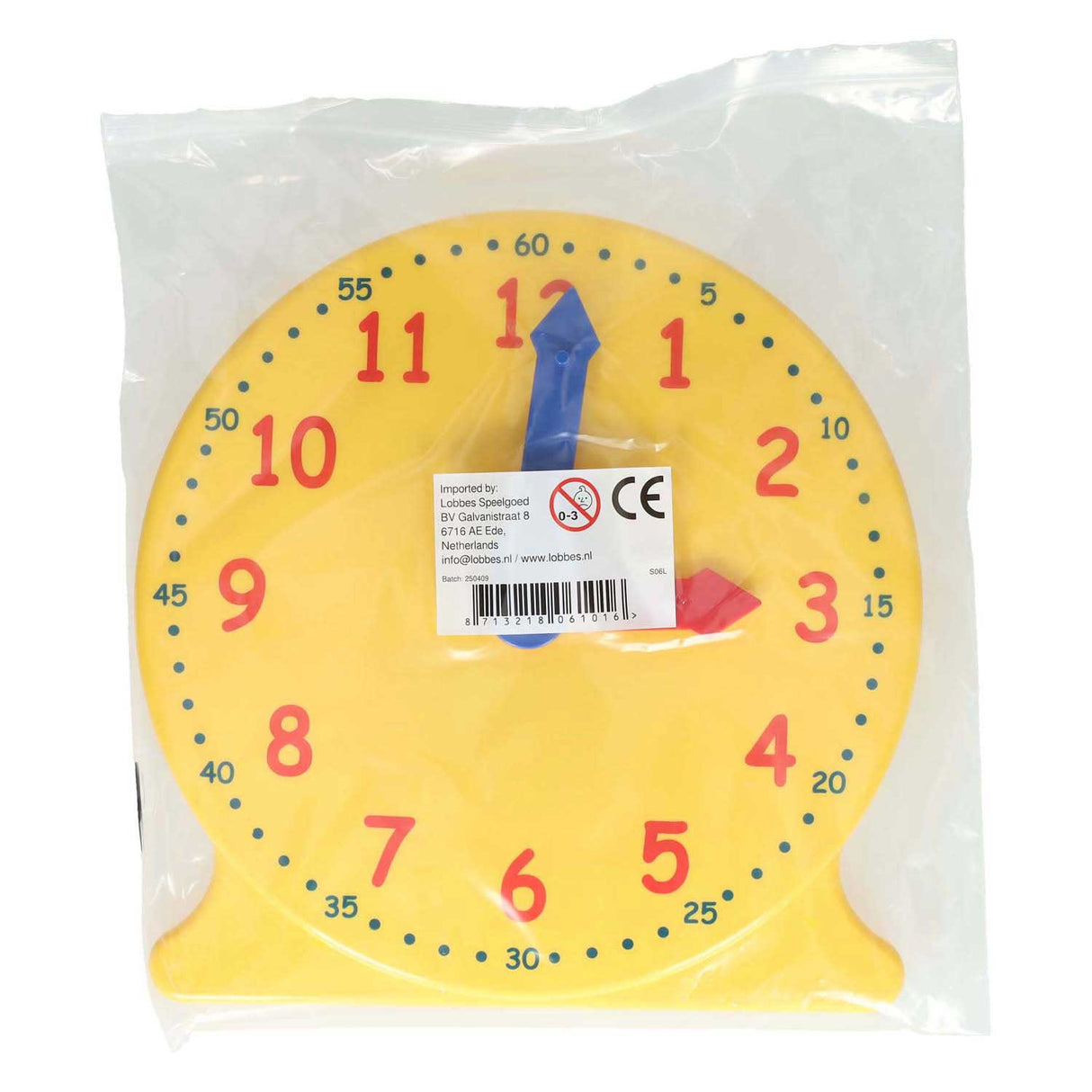 Leren klokkijken - 30cm