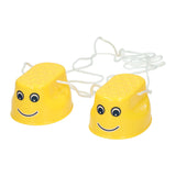 Loopklossen geel smiley
