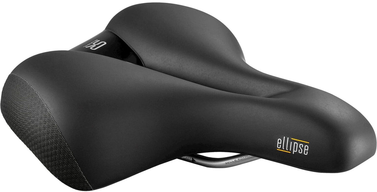 Selle royal zadel ellipse relaxed zwart op kaart