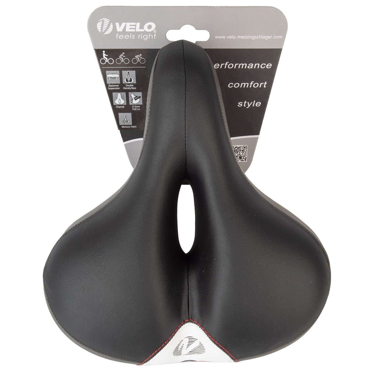 Zadel Velo dames Gemini memory foam
