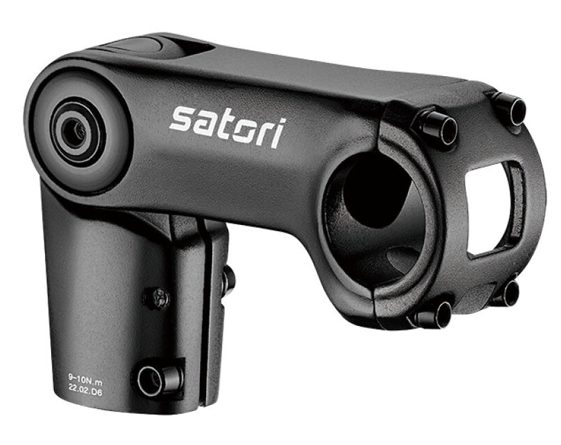 Satori stuurpen hatchback verstelbaar ø31.8 110mm - mat zwart