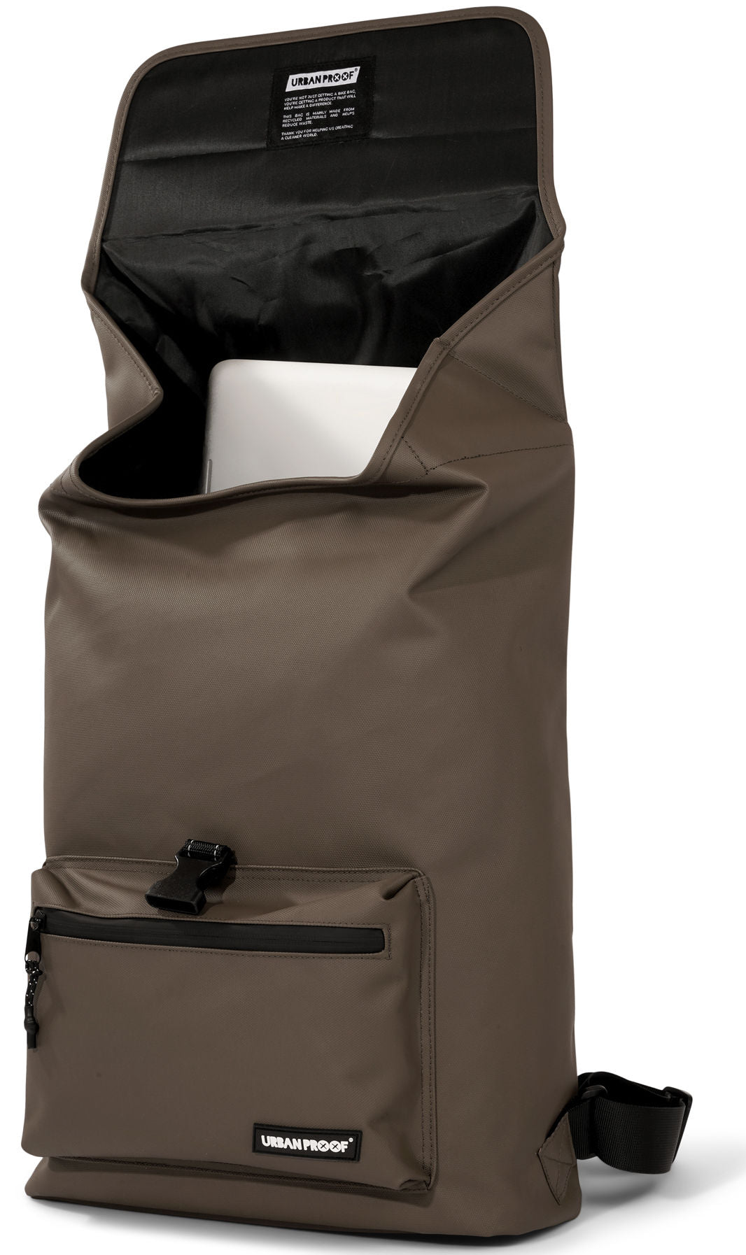 UrbanProof Urbanproof urban proof cargo fietstas rugzak 20l bruin
