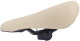 Fietszadel voor 20-26 kinderfiets - creme