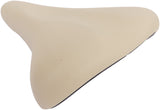 Fietszadel voor 20-26 kinderfiets - creme