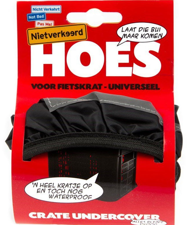 krathoes Undercover 40 x 30 cm polyester matzwart