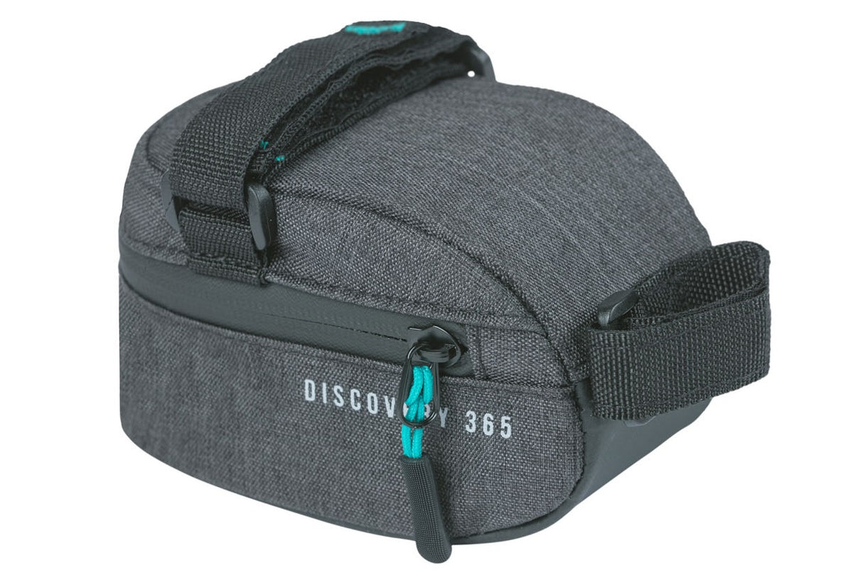 Basil Discovery 365D zadeltas S, zwart melee