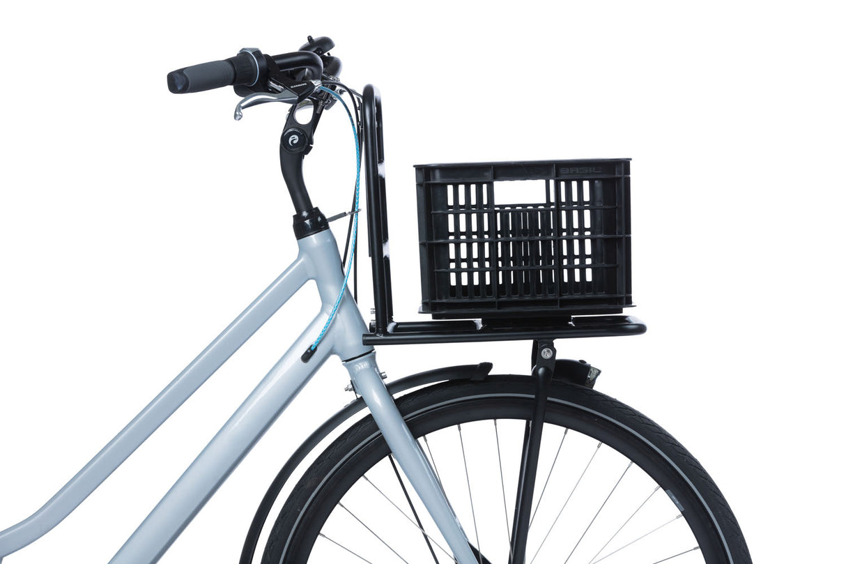 Basil fietskrat S - klein - 17.5 liter - zwart