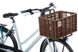 Basil fietskrat L - groot - 40 liter - bruin