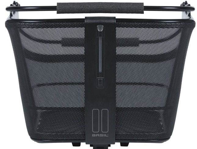 Basil mand achterop cento tech fiber zwart (mik)
