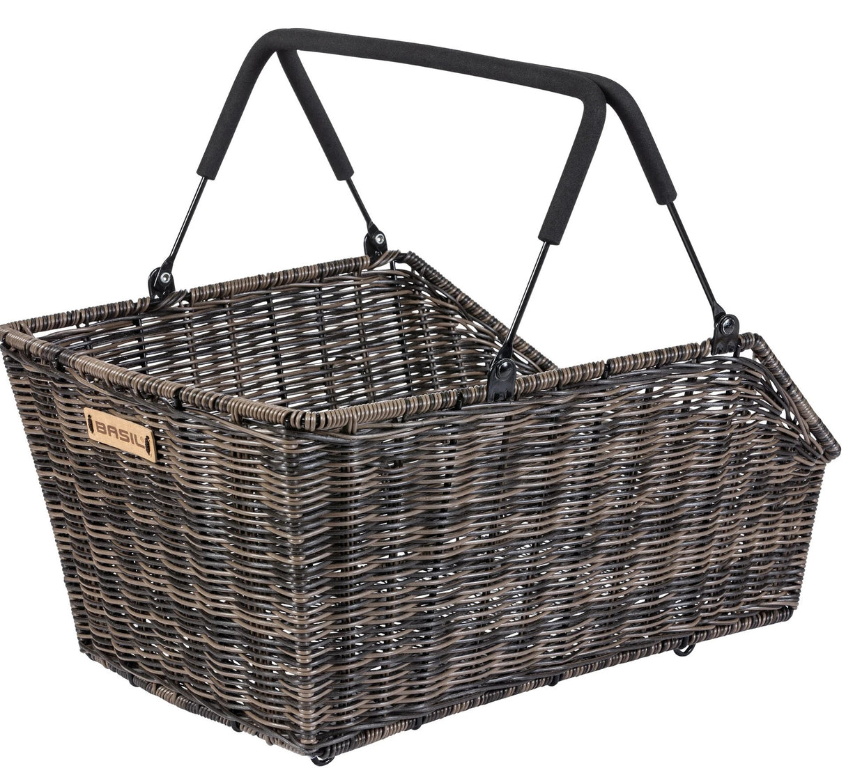 Basil mand cento rattan look bruin (mik)