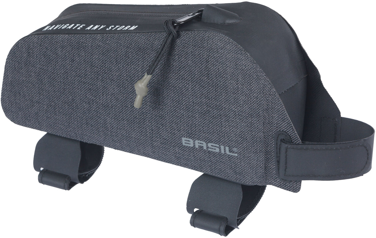 Basil frametas navigator sorm top tube 0.8 liter - 5 x 17 x 7 cm - zwart