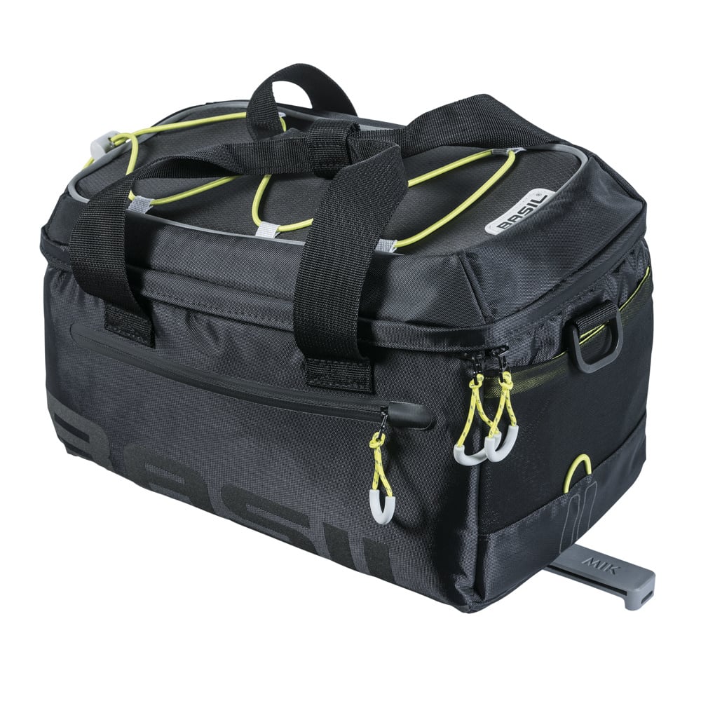 Basil tas miles trunkbag mik zwart | 7l