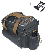 Basil bagagedragertas miles xl pro mik 9-36l zwart grijs