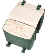 Basil dubbele fietstas flair 35 liter - groen