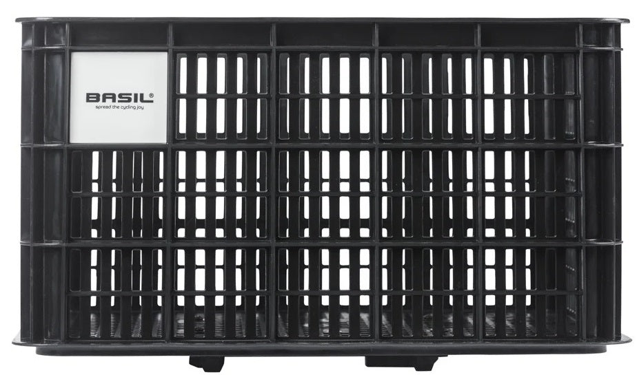 Basil krat groot 40l mik zwart gerecycled