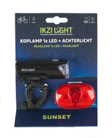 Verlichtingsset ikzi the sunset led - zwart
