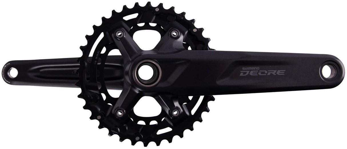Shimano crankstel "deore fc-m5100-2" crankset shim.deore 175mm