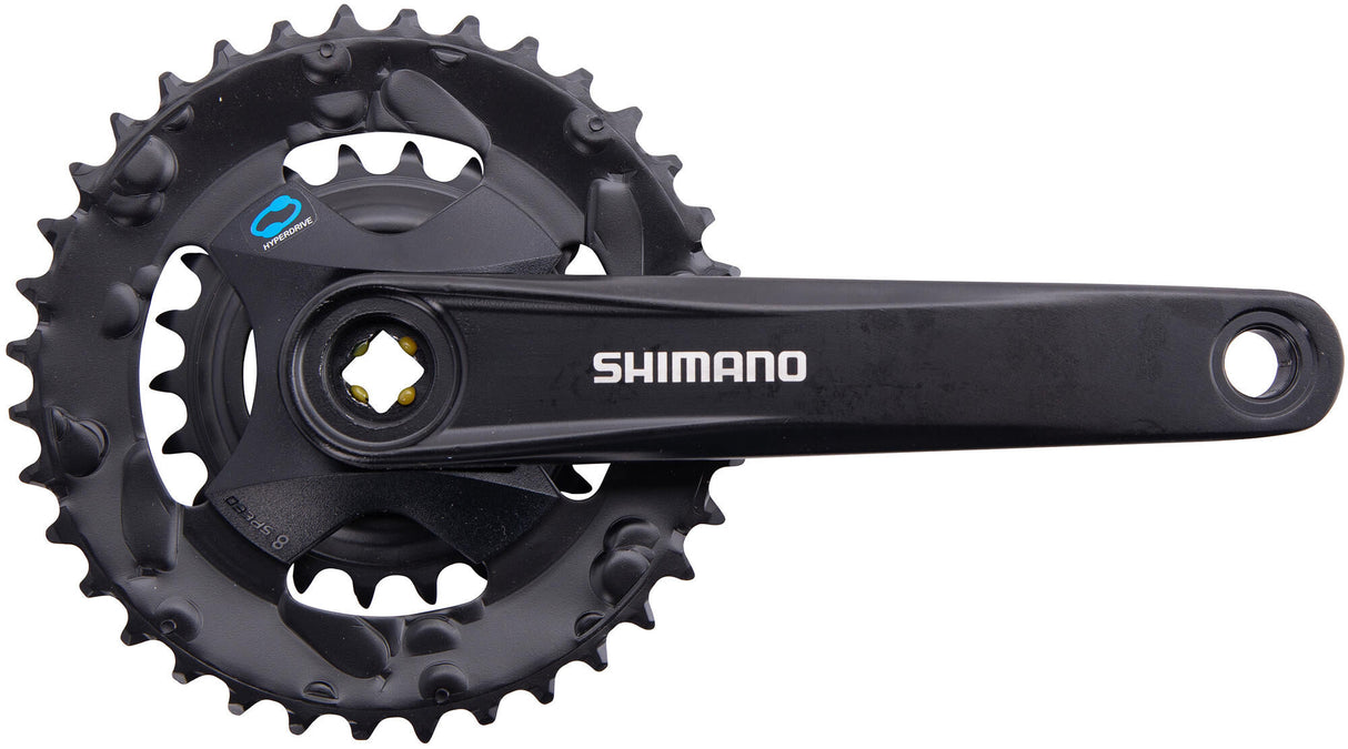Shimano crankstel "altus fc-m315" crankset shim.alt.fcm3152 22/36t.175mm 7/8sp bl.