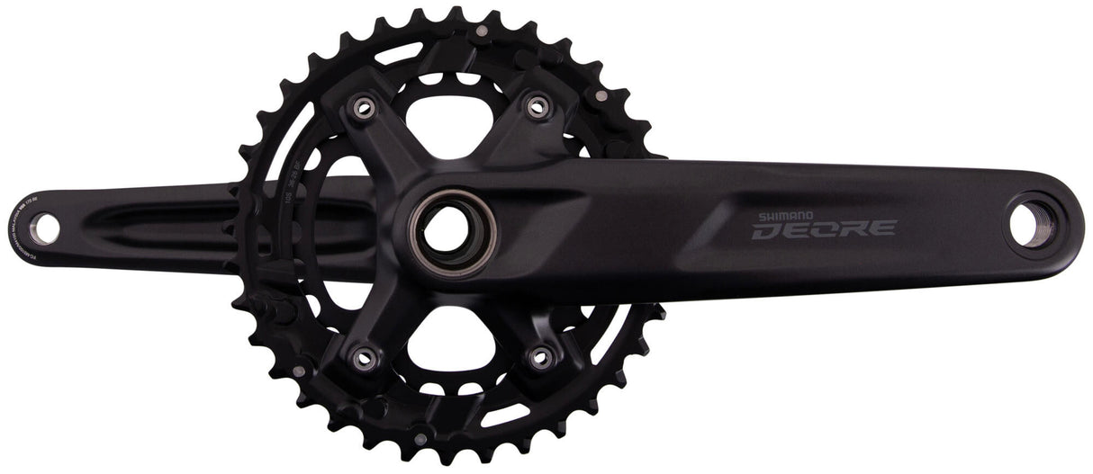 Shimano crankstel deore fc-m4100 crankset shim.deore 36 26 teeth 175mm