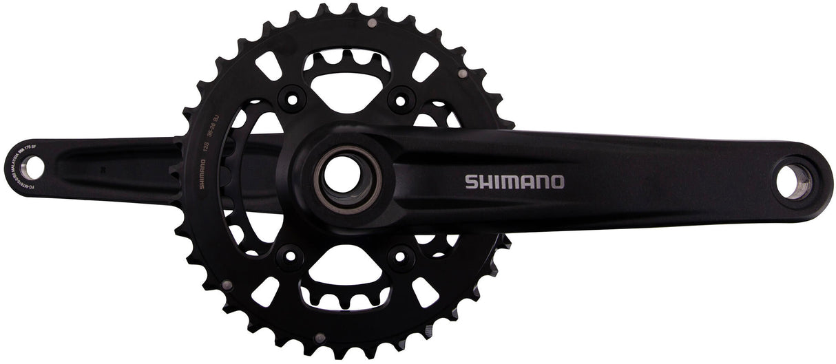Shimano crankstel fc-mt610-2 en 610-b2 crankset shim.fc-mt610-2 and 610-b2 175mm