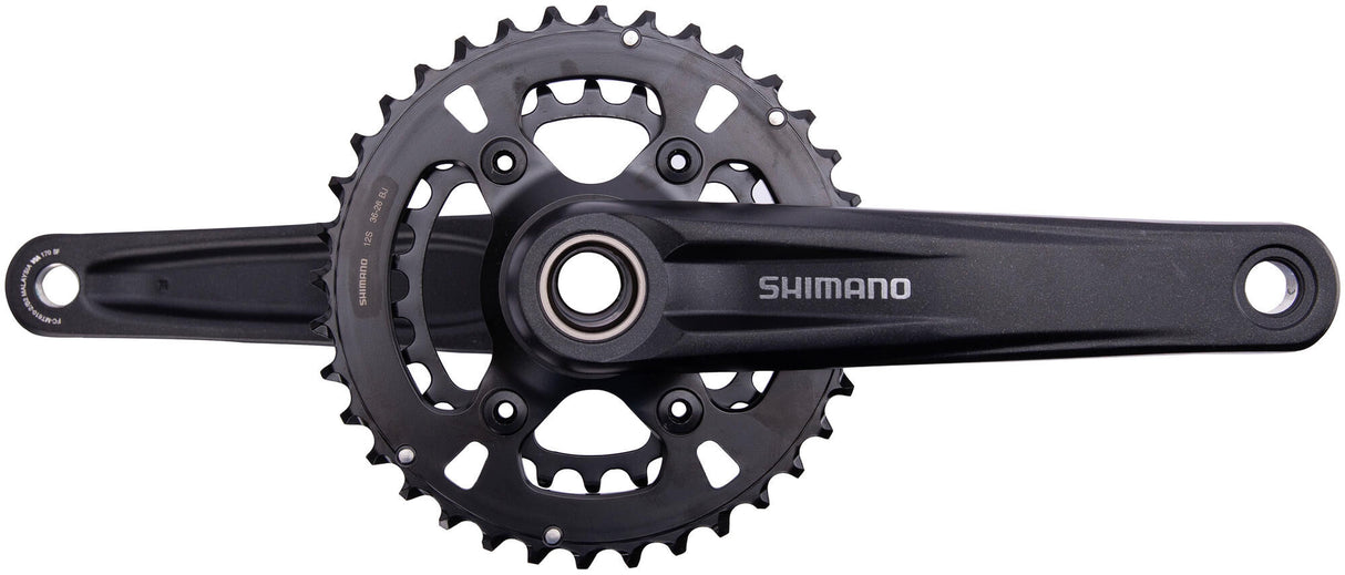Shimano crankstel fc-mt610-2 en 610-b2 crankset shim.fc-mt610-2 and 610-b2 170mm