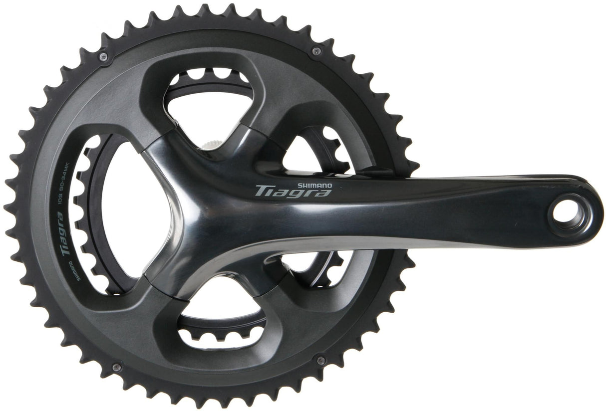 SHIMANO crankset "Tiagra FC-4700"2-speed, Hollowtech II, grey, mod.1710-speed compatible