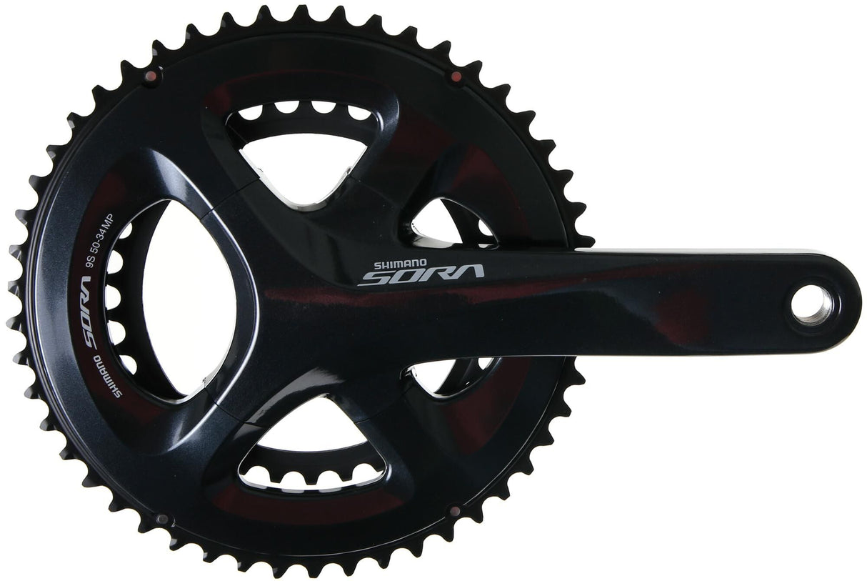 Shimano crankstel "sora fc-r3000" crankset shi.sora fcr3000 34/50t.175mm ht2 9sp bl.