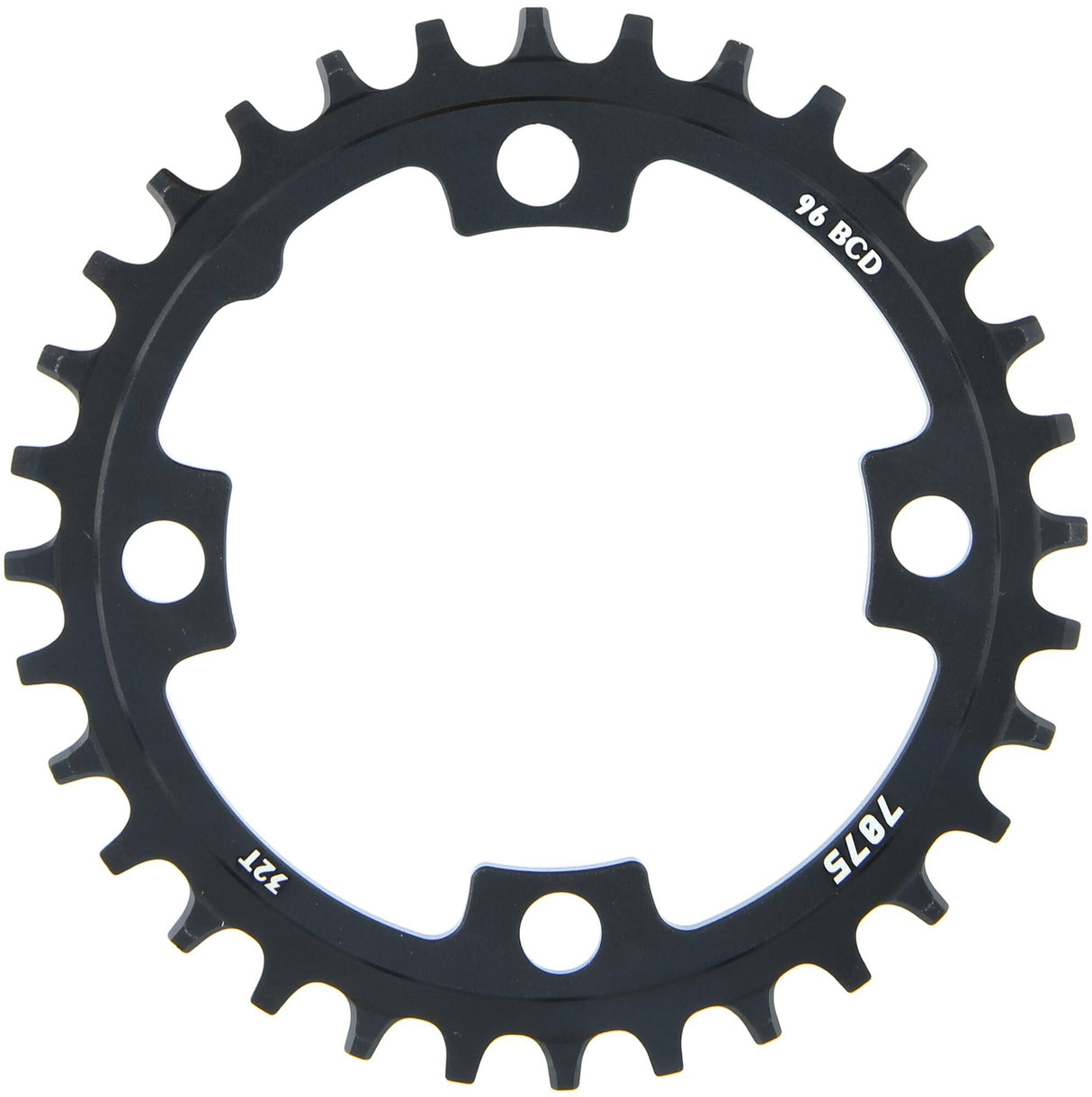 Sunrace blad 32t 4-arm 96 zwart narrow wide alu
