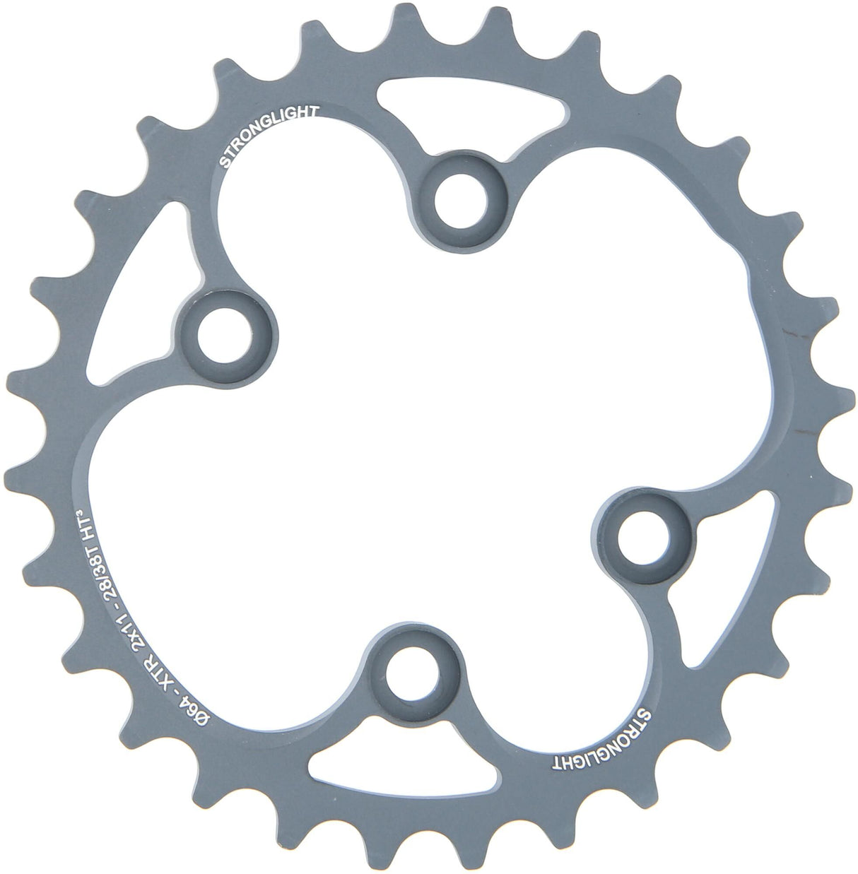 Stronglight mtb kettingblad ht3 mod. 17 chain ring strongl. ht3 28t.,f.xtr fc-m9000 9020