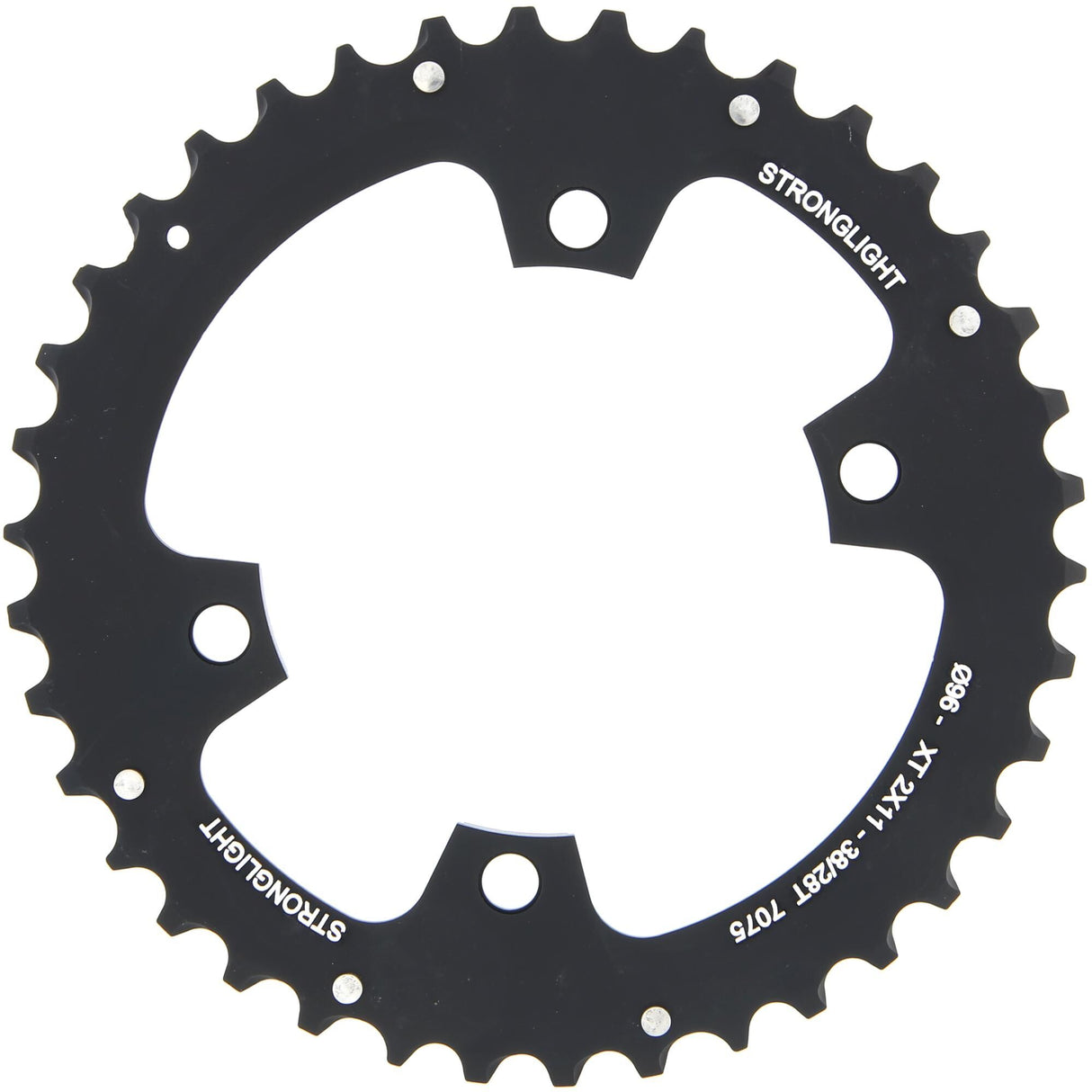 Stronglight mtb kettingblad ht3 mod. 17 chain ring strongl. ht3 38t,xt fcm8000slx fcm7000