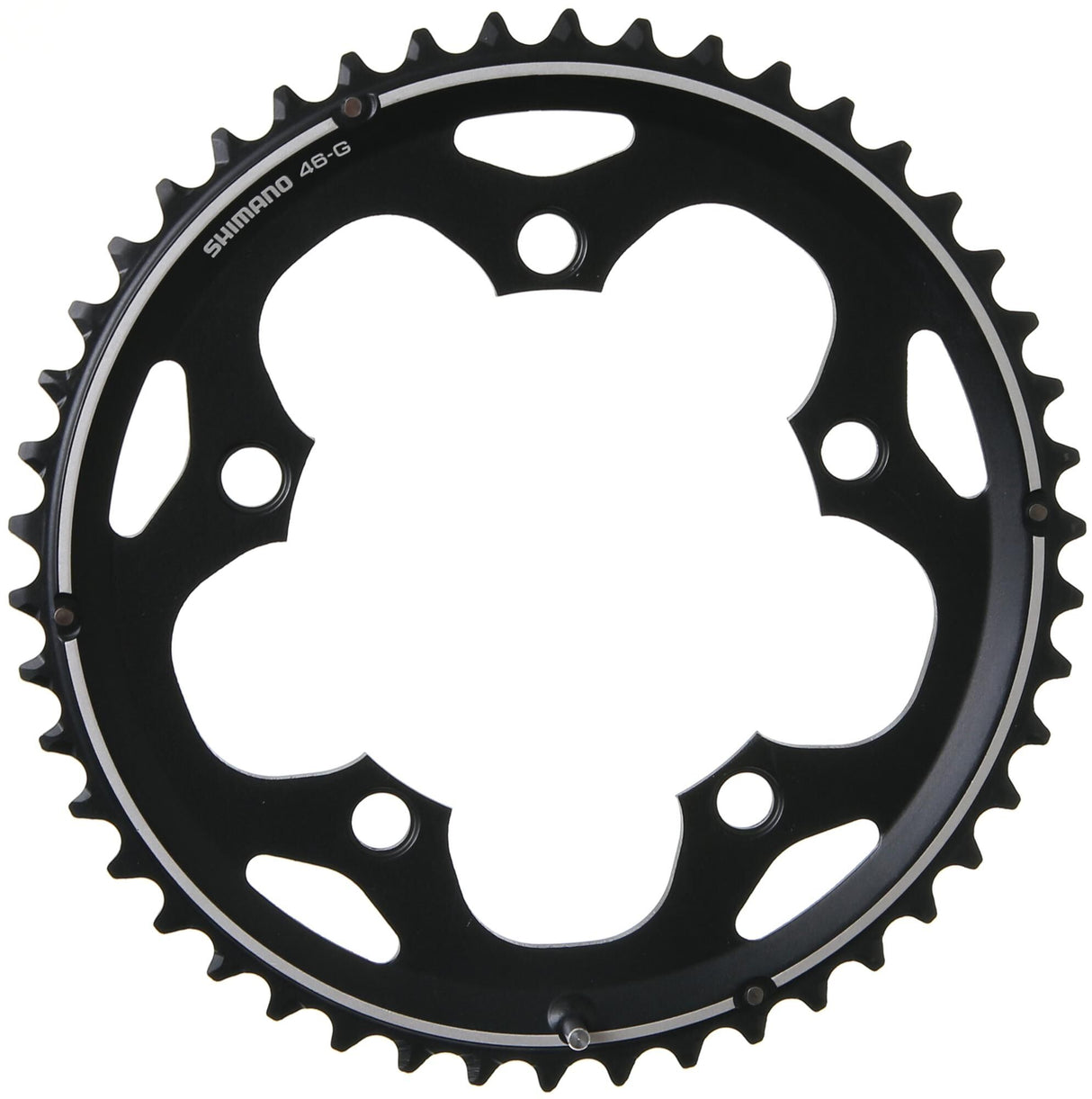 SHIMANO chain ring "XC50 Cyclo-Cross"5-arm, for 2x10-speed, 110mm circle diameterself-service package
