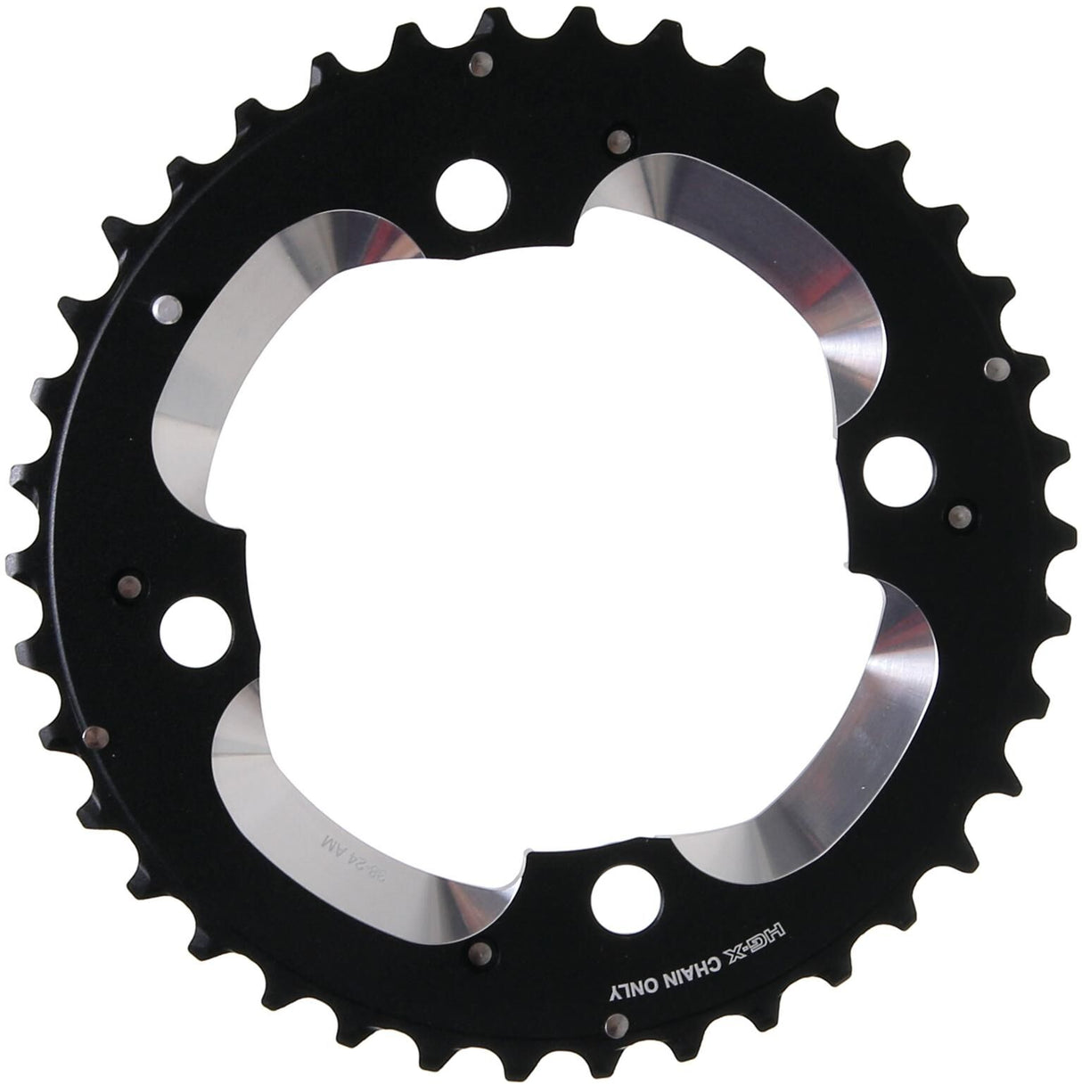 Shimano kettingblad "xt fc-m785" chain ring shim. xt 38t.am 4-arm,104mm,m785